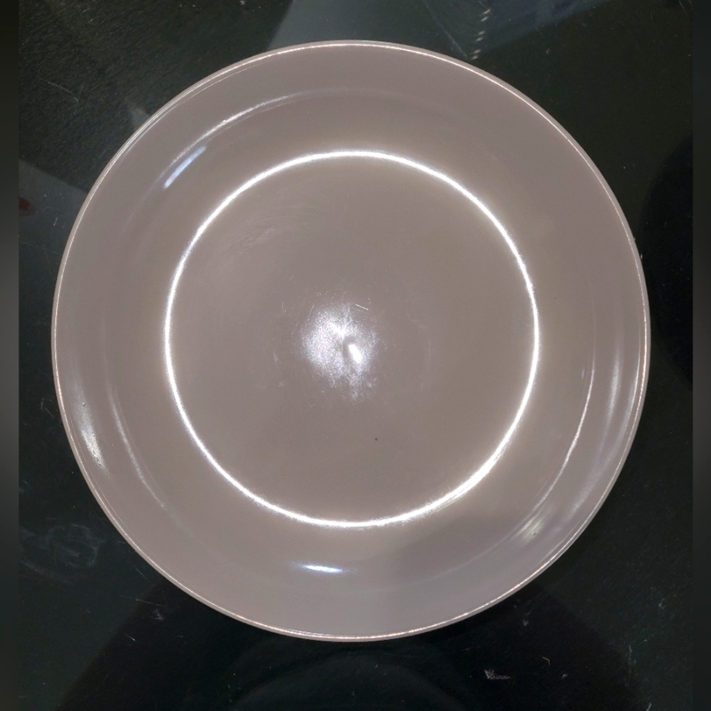 Elegant Gray Dinner Plate